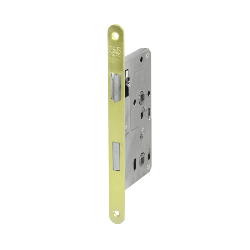 Замок дверной DOORLOCK 403, межкомнатный, полированная латунь