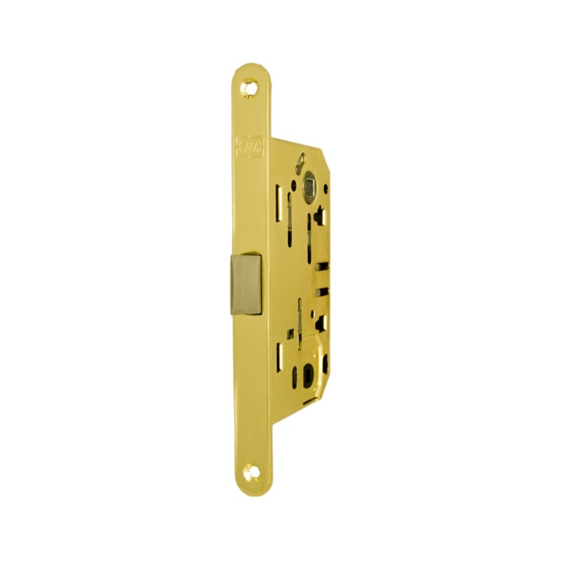 Замок дверной DOORLOCK 432, межкомнатный, полированная латунь