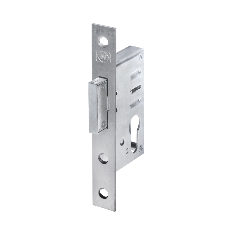 Замок дверной DOORLOCK PL303, цилиндровый, нержавеющая сталь