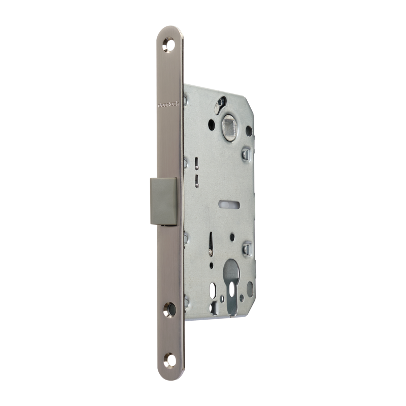 Замок дверной Doorlock V 431/С/50/85/18/SN, цилиндровый, матовый никель