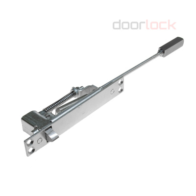 Шпингалет автоматический DL FAB/M/200/SSS нержавеющая сталь, длина хода 16мм, планка 26х171мм, шток 200мм