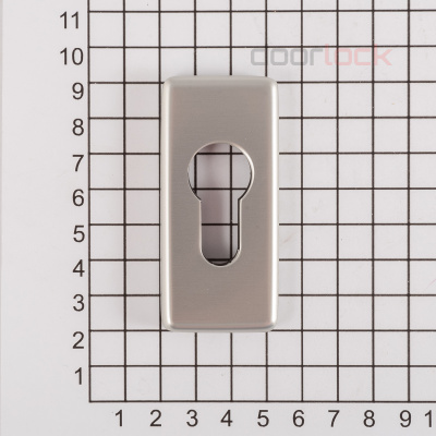 Розетка для профильных дверей HOPPE 44S-SK  PZ F1 под цилиндр, с клеевым слоем, 1 шт.