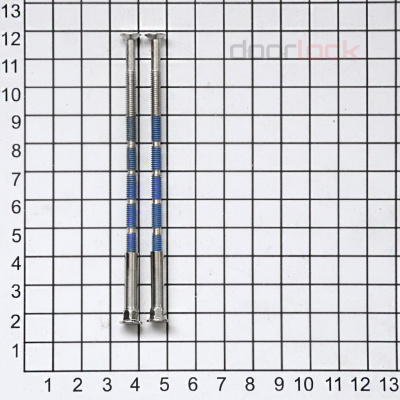 Комплект сквозного крепления M4 для ручек DOORLOCK из нержавеющей стали под шток 8мм