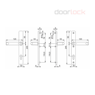 Ручка HOPPE 113/2246 (London)