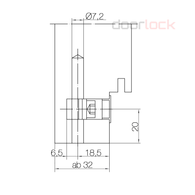 Базирующий петлевой элемент SIMONSWERK V3605 для серии VARIANT