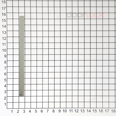 Шток HOPPE Schnellstift 8х165 мм, оцинкованный