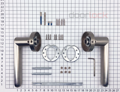 Ручка дверная DOORLOCK Libra A008RF
